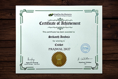 srikanthanubojacertificate
