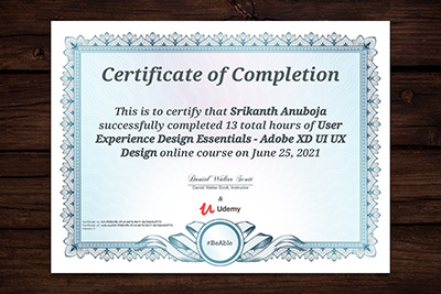 srikanthanubojacertificate